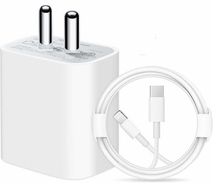 MAK 20 W PD 3.4 A Wall Charger for Mobile with Detachable Cable