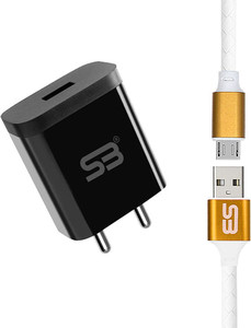 SB 12 W 3.4 A Wall Charger for Mobile with Detachable Cable