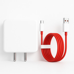 SB 80 W SuperVOOC 6 A Wall Charger for Mobile with Detachable Cable