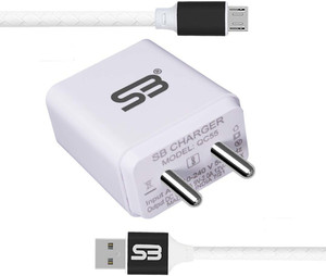 shopbucket 18 W Quick Charge 3.4 A Wall Charger for Mobile with Detachable Cable