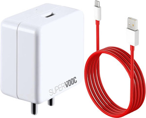 CHARG-X 87 W SuperVOOC 8 A Wall Charger for Mobile with Detachable Cable