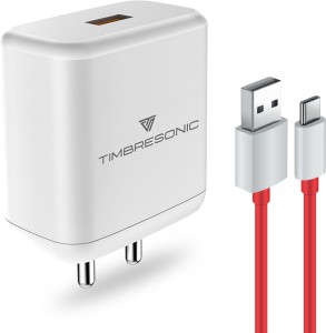 TIMBRESONIC 80 W SuperVOOC 7 A Mobile Charger with Detachable Cable