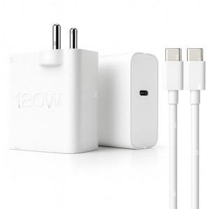 SB 120 W Quick Charge 6 A Wall Charger for Mobile with Detachable Cable