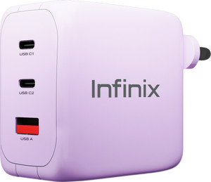 Infinix 65W 3.25A 3-Port Mobile Charger - Image 1