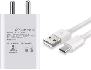 MAK 44 W Supercharge 5.4 A Wall Charger for Mobile with Detachable Cable