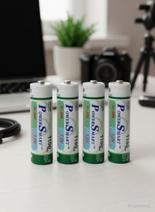 Power Smart Ni-MH AA 1.2V AA 1100mAh BP4 Rechargable Ready To Use Camera Ni-MH   Battery