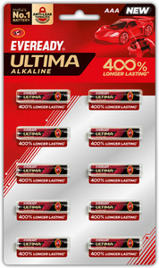 EVEREADY Ultima | 400% Longer Lasting | Alkaline AAA  Battery