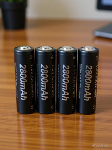Simpex 2800mAh Ni-MH AA Ready to Use Rechargeable Battery