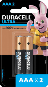 DURACELL Ultra Alkaline AAA   Battery
