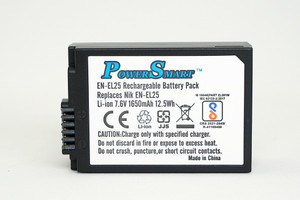 Power Smart EN-EL25 Rechargeable  Pack Compatible with Nikon Z50, Z Series Camera  Battery