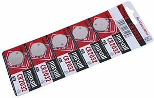 PREMBROTHERS Maxell CR2032 3V Cell For Wrist watches, Calculators, Heart-rate monitors  Battery