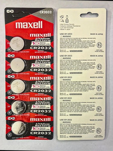 Maxell Lithium CR2032 coin Battery