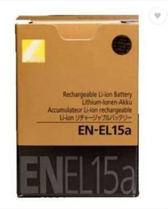 digiclicks EN-EL-15A Rechargeable Litium-Ion camera battery pack for nikon camera  Battery
