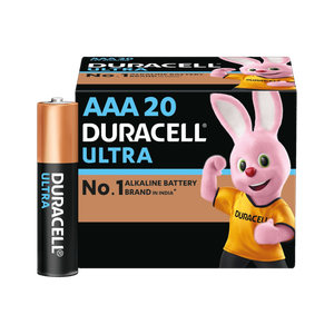 DURACELL Ultra AAA, High-Drain Devices, Digital Camera, Toys, Electric Toothbrush Battery