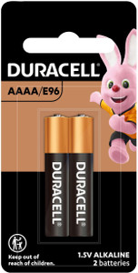 DURACELL Alkaline AAAA , Specialty Devices, Glucose Monitor, Stylus Pen  Battery