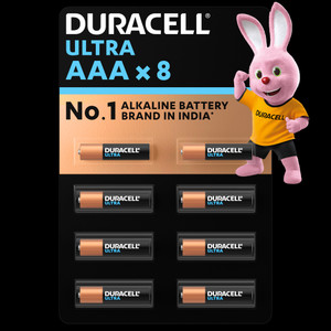 DURACELL Ultra AAA, High-Drain Devices, Digital Camera, Toys, Electric Toothbrush Battery