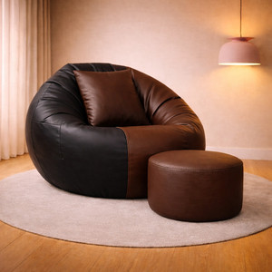 SHIRA 24 4XL Tear Drop Bean Bag Cover Black - Image 6