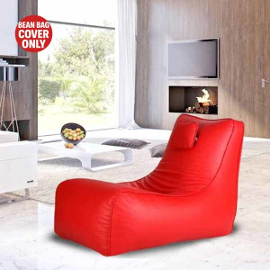 SHIRA 24 Jumbo Chair Bean Bag Cover  (Without Beans)