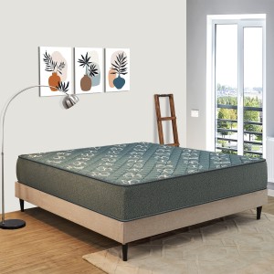 Fresh Up Quilted 3-Zone Pocket Spring Mattress with Certified AntiViral Antibacterial 8 inch King Pocket Spring Mattress