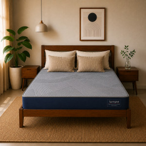 SPRINGTEK Ortho Pocket Spring Premium 8 inch Double Pocket Spring Mattress