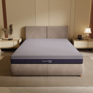 SleepyHug AirCell Ortho SpineX PRO Premium Orthopedic Memory Foam Mattress 5 inch Double High Resilience (HR) Foam Mattress