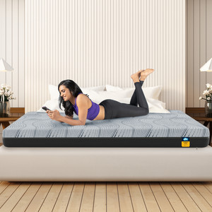 Centuary Mattresses Sleepables 100% Natural Latex, Breathable Medium Soft Orthopedic 8 inch King High Resilience (HR) Foam Mattress