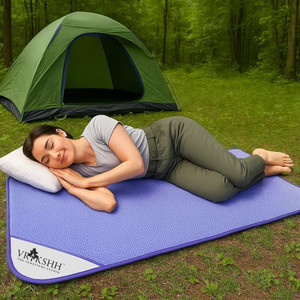 VRIKSHH Roll-Up Foldable Mattress |Folding/Lightweight/Travel/Floor/Yoga Mat |SingleSize 2 inch Single PU Foam Mattress