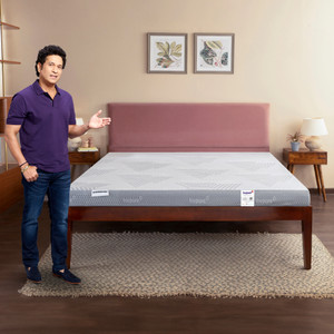 LIVPURE DUOS FLIP Reversible 3D SleepTech Crafted Zones Ergonomic Support ComfortScience 5 inch Double High Density (HD) Foam Mattress
