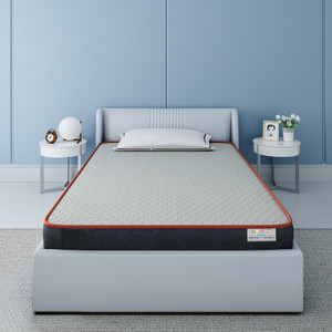 Flipkart Perfect Homes Dual Comfort Hard & Soft 4 inch Single High Resilience (HR) Foam Mattress