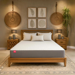 KURLON Orthopedic, Memory Foam, Medium Firm, Back & Spine Support, High Resilence Foam 6 inch Queen Memory Foam Mattress