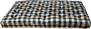 Greatwell Thick Soft (4x6 FT) Thick Mattress Gadda Yellow Check 5 inch Single Cotton Mattress