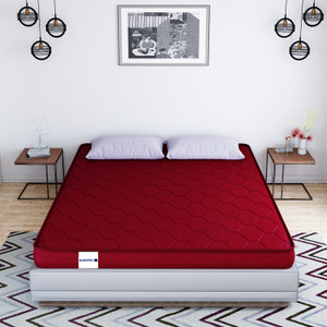 DUROFEEL Starline Dual Plus 4 inch King High Density (HD) Foam Mattress