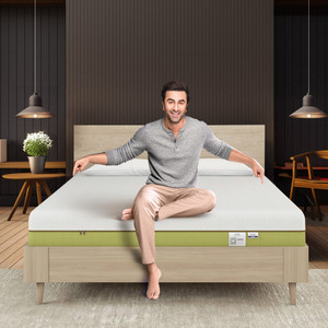 Nilkamal SLEEP 100% Natural Latex 6 inch King High Density (HD) Foam Mattress