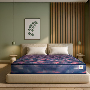 Sleepwell Champ Classic Ortho, Back Support, Triple Quilted Plush Top, Anti-Microbial, 4 inch Single Bonded Foam Mattress