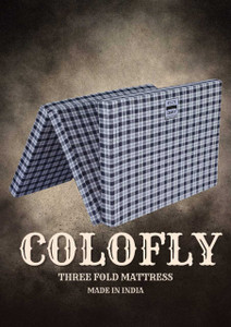 COLOFLY Three Fold Ep Mattress 2 inch Single EPE Foam Mattress