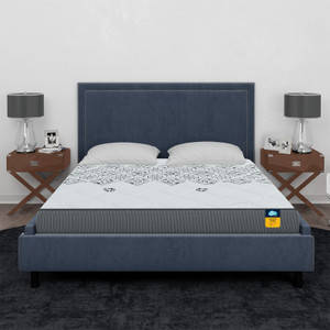 Centuary Mattresses Sleepables Ortho Pocketed Zero Partner Disturbance Plush Quilted 6 inch Single Pocket Spring Mattress