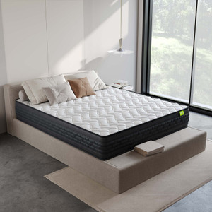Wakeup India Riserox Luxe Comfort 12 inch Single Pocket Spring Mattress
