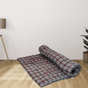 Pillowking Matt-4X6-17-Check Matt 3 inch Queen Cotton Mattress