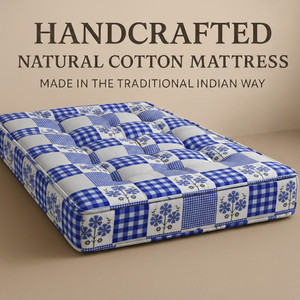 COLOFLY Soft Multicolour / Gadda Single Bed Dark Blue 5 inch Single Cotton Mattress Price in India - Buy COLOFLY Soft Multicolour / Gadda Single Bed Dark Blue 5 inch Single Cotton Mattress online at Flipkart.com