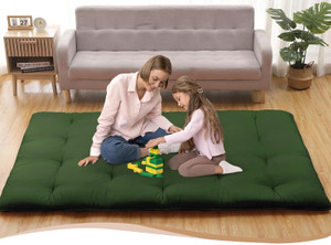 MAXYOYO Quilt Cotton Floor Bed Mattress Foldable Rollable Movable Single Bed Gadda 5 inch Single Cotton Mattress