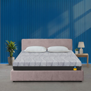 Centuary Sleepables Natural Latex Orthopedic Medium Soft 8 inch King High Resilience (HR) Foam Mattress