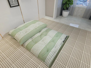 MezzaNine "BreatheEasy Cotton Comfort Mattress"" 4 inch Queen Cotton Mattress