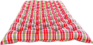 TIRAZ Regular Type Organic Cotton mattress Gadda For Floor & Bed (King 78x72) 4 inch King Cotton Mattress