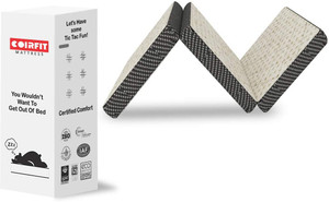 COIRFIT GenX 3 Fold 4 inch Single Bonded Foam Mattress