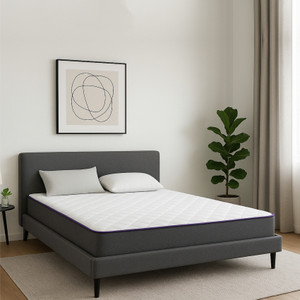 SLEEPSPA Dual Comfort - Hard & Soft- with Comfort Cubes and Rebotech Tech. 5 inch Double High Resilience (HR) Foam Mattress