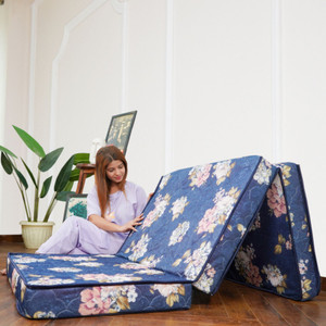 SLEEPSPA SOFT BOUNCE 3-FOLD PREMIUM ORTHOPEDIC DIRECT FROM FACTORY 4 inch Single High Density (HD) Foam Mattress