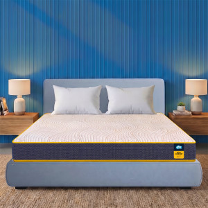 Centuary Sleepables Dual-Sided Hard & Soft 6 inch Double High Resilience (HR) Foam Mattress