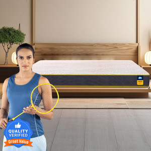 Centuary Mattresses Sleepables Dual Comfort Hard and Soft Reversible Roll Pack 5 inch King High Resilience (HR) Foam Mattress