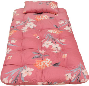 FurniGully Mattress Single Bed Foldable Guest and Bachelor Tufted ruyi gadi 3 inch Single Cotton Mattress