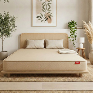 KURLON Dual Reversible Mattress, Soft & Firm Support 4 inch Single High Resilience (HR) Foam Mattress